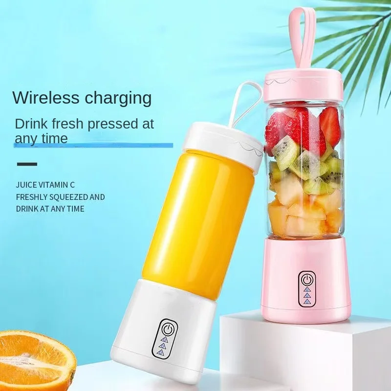 

Fashionable New Portable Juicer Household Small Usb Rechargeable Juice Cup Mini Electric Stirring Cup Juice Cup
