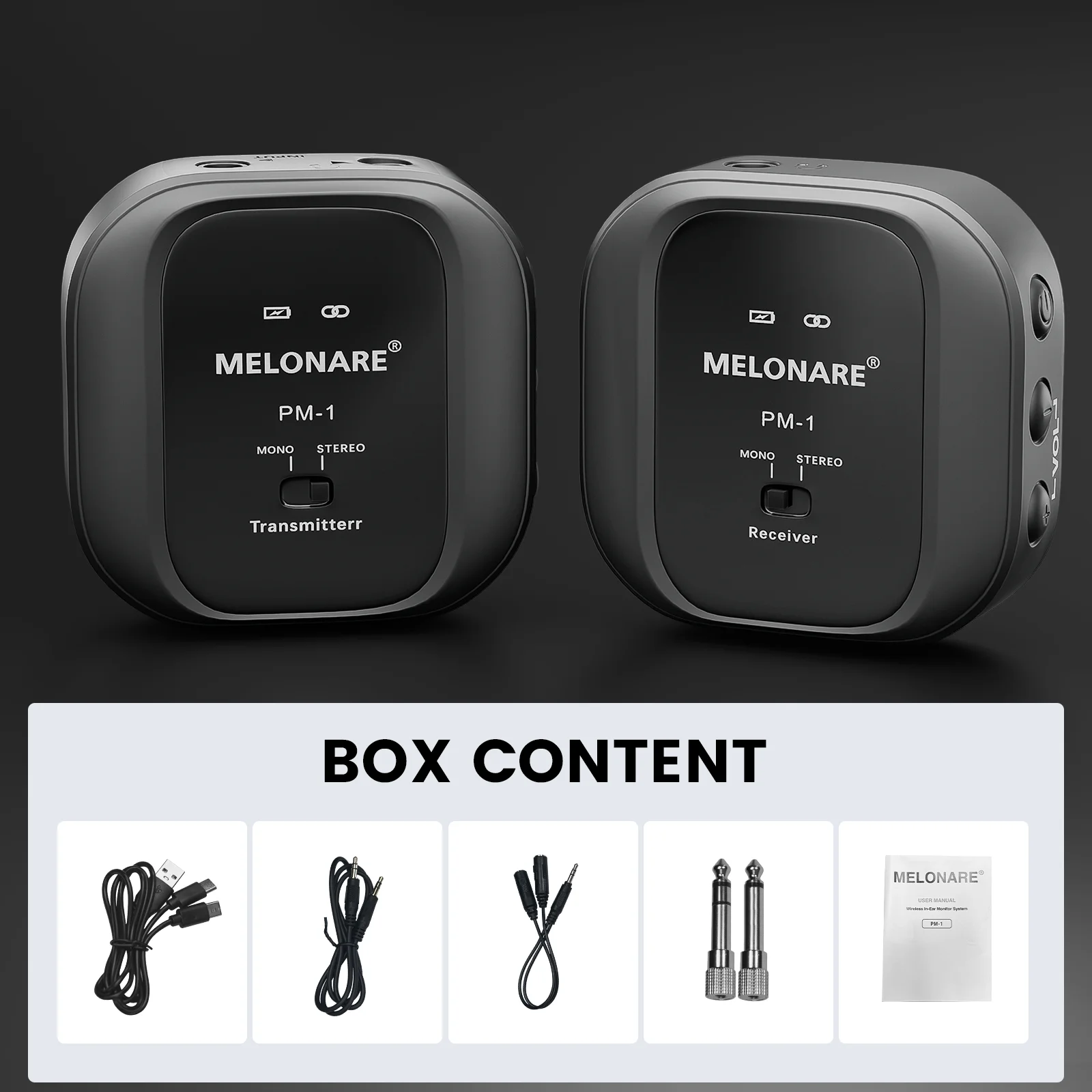 Мини-беспроводная система внутриушного монитора