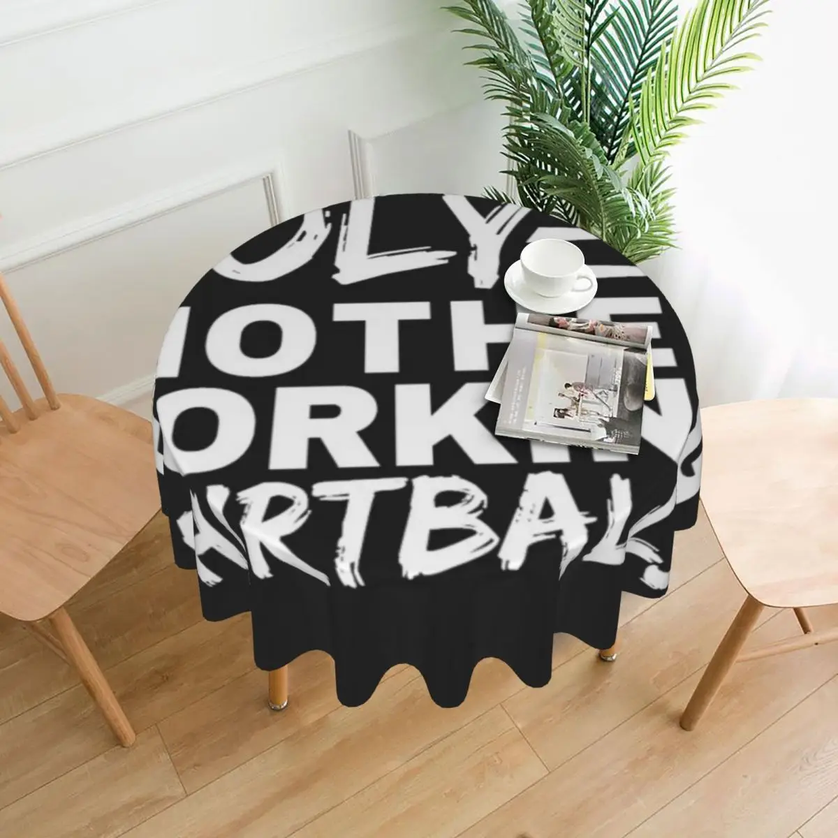 

Holy Mother Forking Shirtballs - The Good Place Tablecloth 60in Round 152cm Waterproof Home Decor Indoor/Outdoor