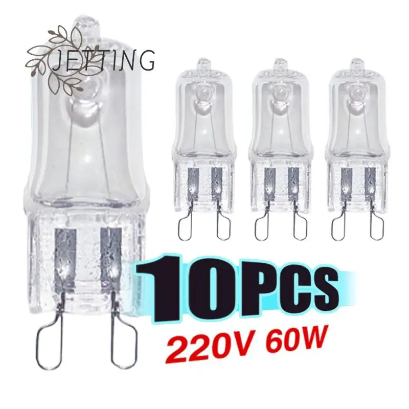 

10Pcs Oven Light Bulb G9 High Temperature Bulb Steamer Light 25w 28w 40w 60w