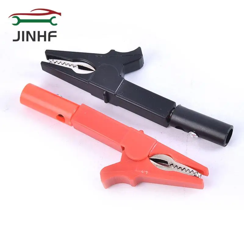 

1PC Insulated Crocodile Clip Probe Pen Test Alligator Multimeter car Battery Clamp
