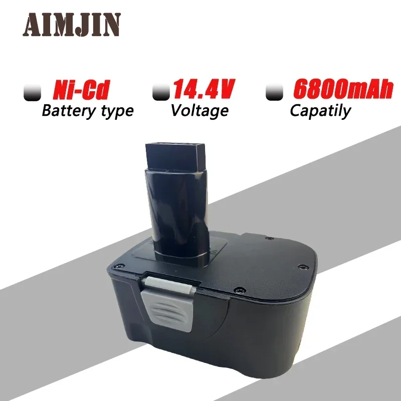 Аккумулятор 14 4 V 6800mah для Interskol H18 INT18 DA-18ER WU-18ER H14 EB14 TNT14 H12 EB12 TNT12 Electric Tool Ni-MH