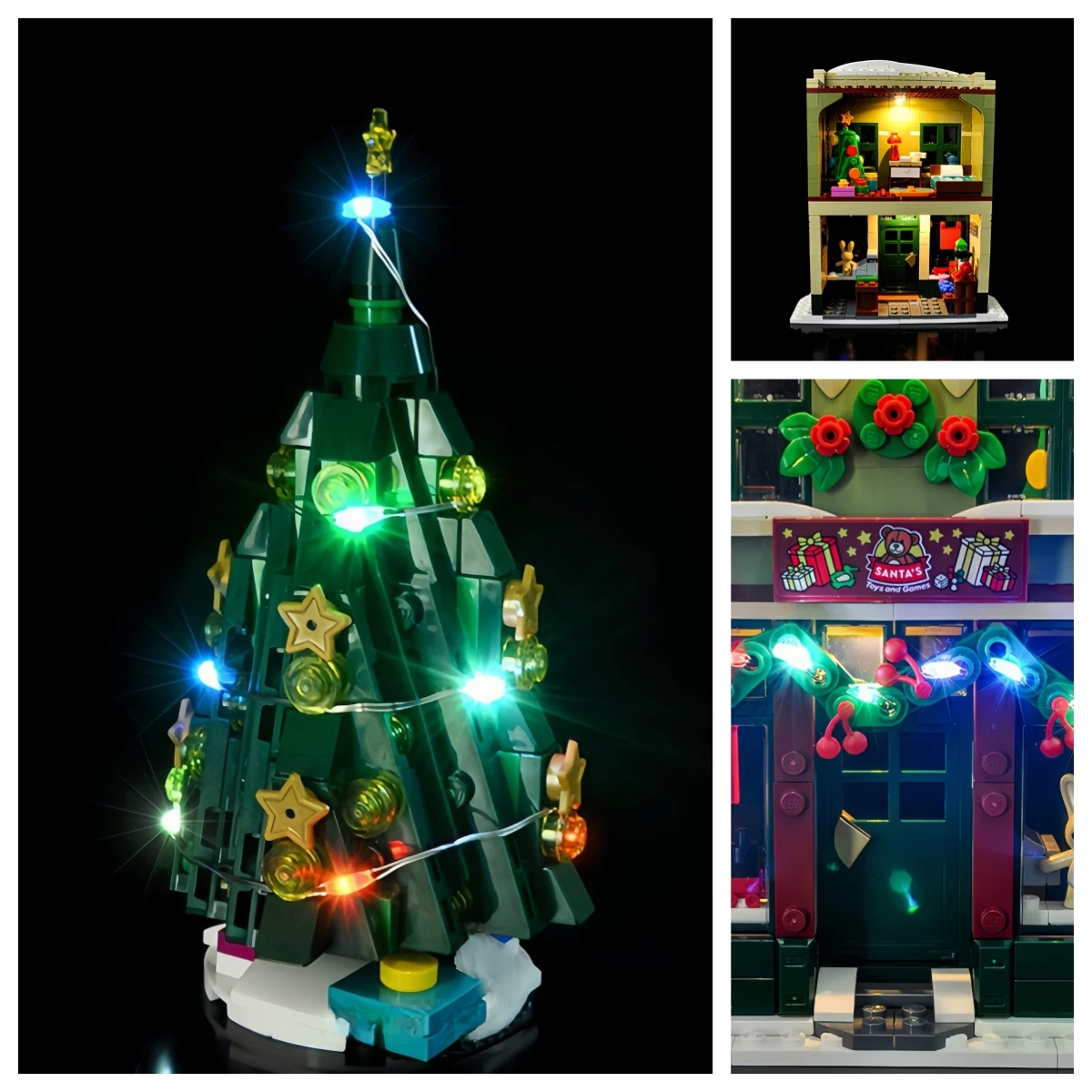 Светодиодные фонари HPROSPER 5 В (без модели) для LEGO 10308 праздничное основное уличное