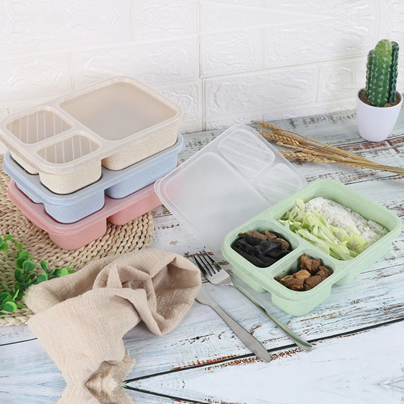 

Leak Proof Lunch Box Portable Fruit Food Storage Container Kids Lunch Box