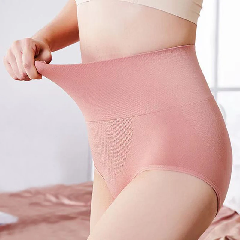 

High Waist Underwear Shaping Tummy Control Shapewear Belly Band Body Wrap Bondage Corset Girdle Postpartum Butt Lifter Panties