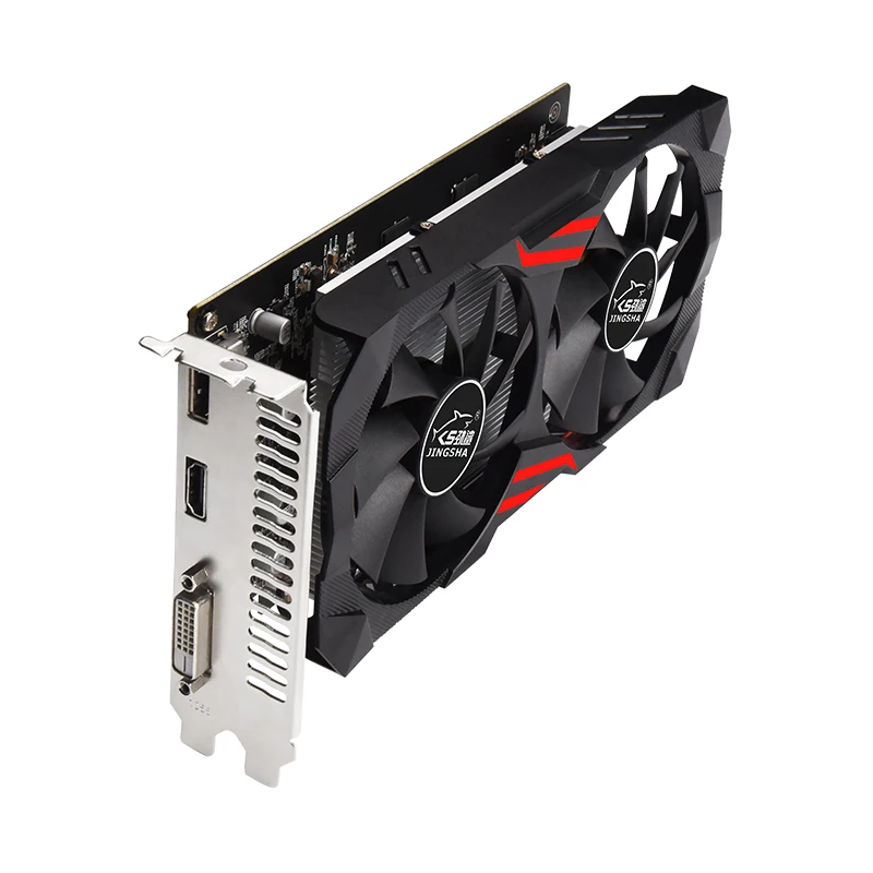 JINGSHA GTX 1050TI 4G Оригинальная графическая карта 128 бит GDDR5 1050Ti 4 Гб графические карты GPU