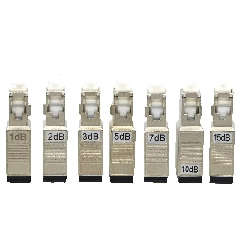 Новый 1 ~ 20 дБ оптоволоконный фиксированный аттенюатор SC/UPC Female-SC/UPC Мужской