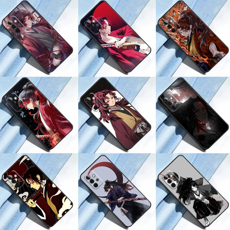 Чехол Tsugikuni Yoriichi для Samsung Galaxy A14 A34 A54 A12 A22 A32 A52 A72 A13 A23 A33 A53 A73 A31 A51 A71