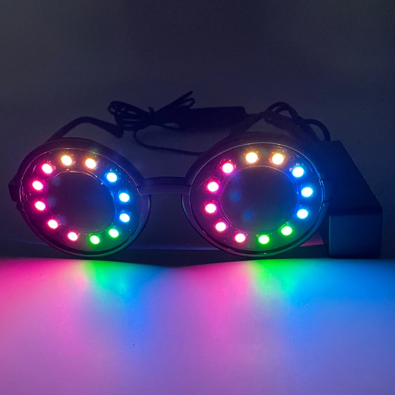 Аксессуары для ночного клуба солнечные очки с зарядкой от USB