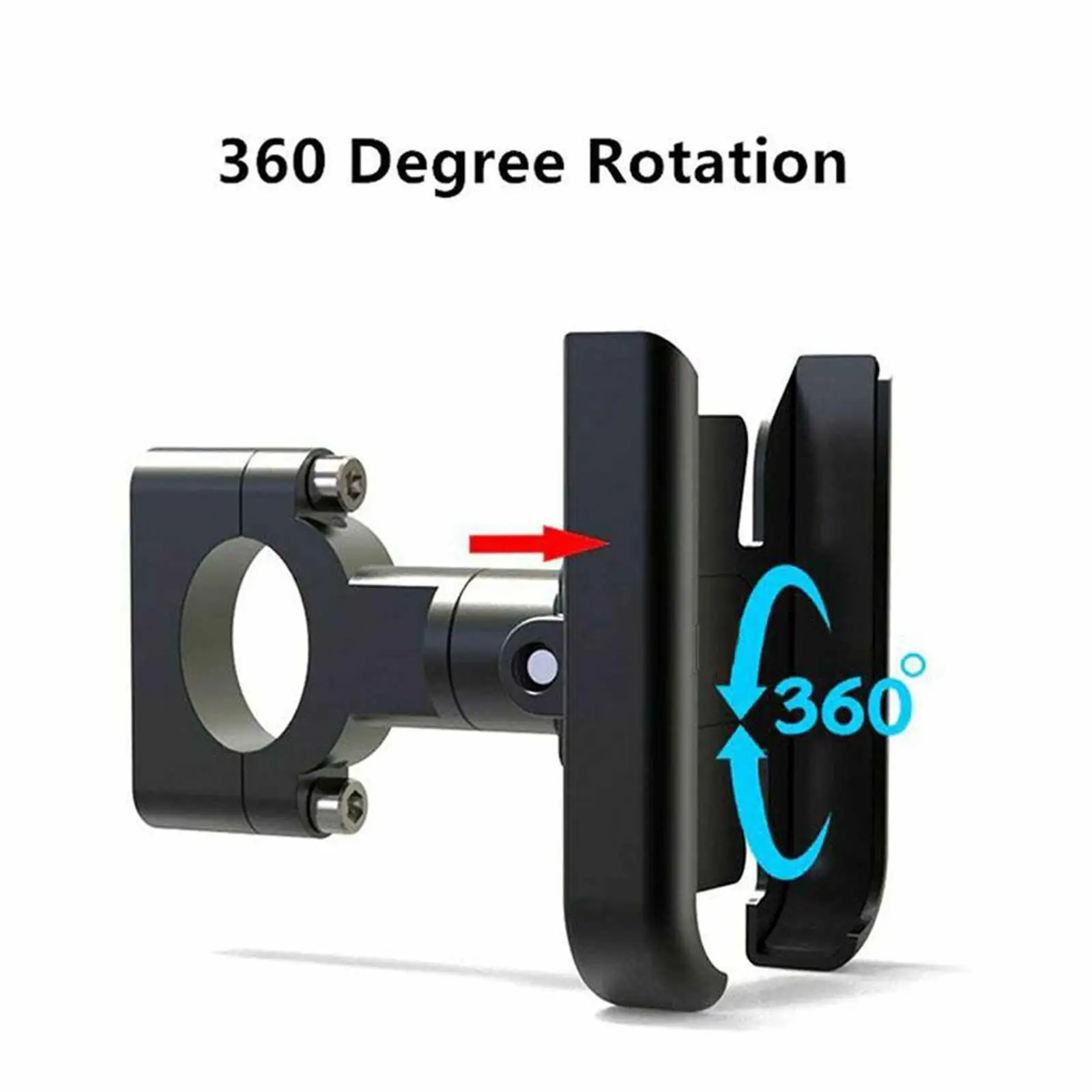 Держатель для телефона на руль мотоцикла или велосипеда поворот 360 градусов |