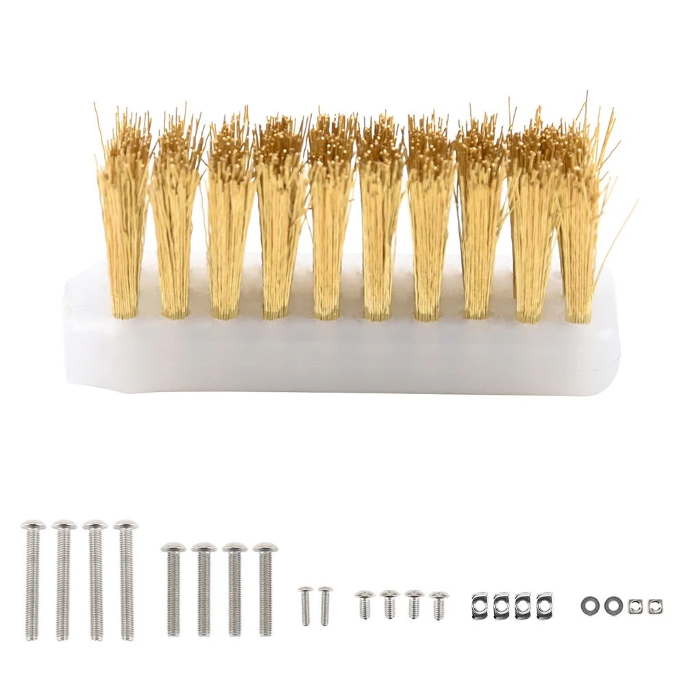 

3D Printer Nozzle Cleaner for Ender 3/3 Pro/3 Max/3 V2/CR6SE/CR10S Block Hotend Cleaning Brush Hot Bed Cleaning Tool