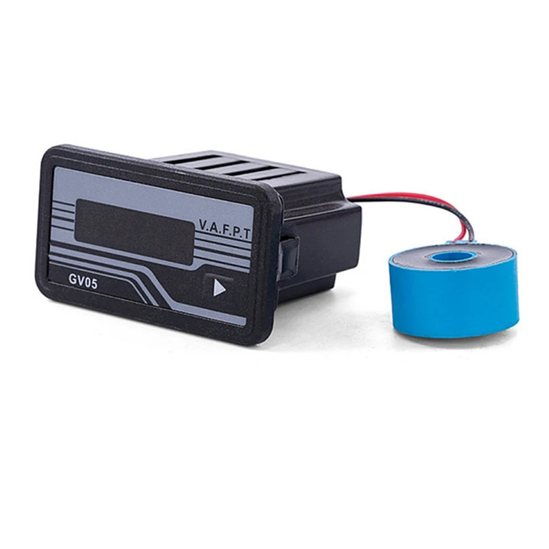 

1 Piece GV05 Generator Digital Voltage Current Time Power Frequency Monitoring Meter AC220V