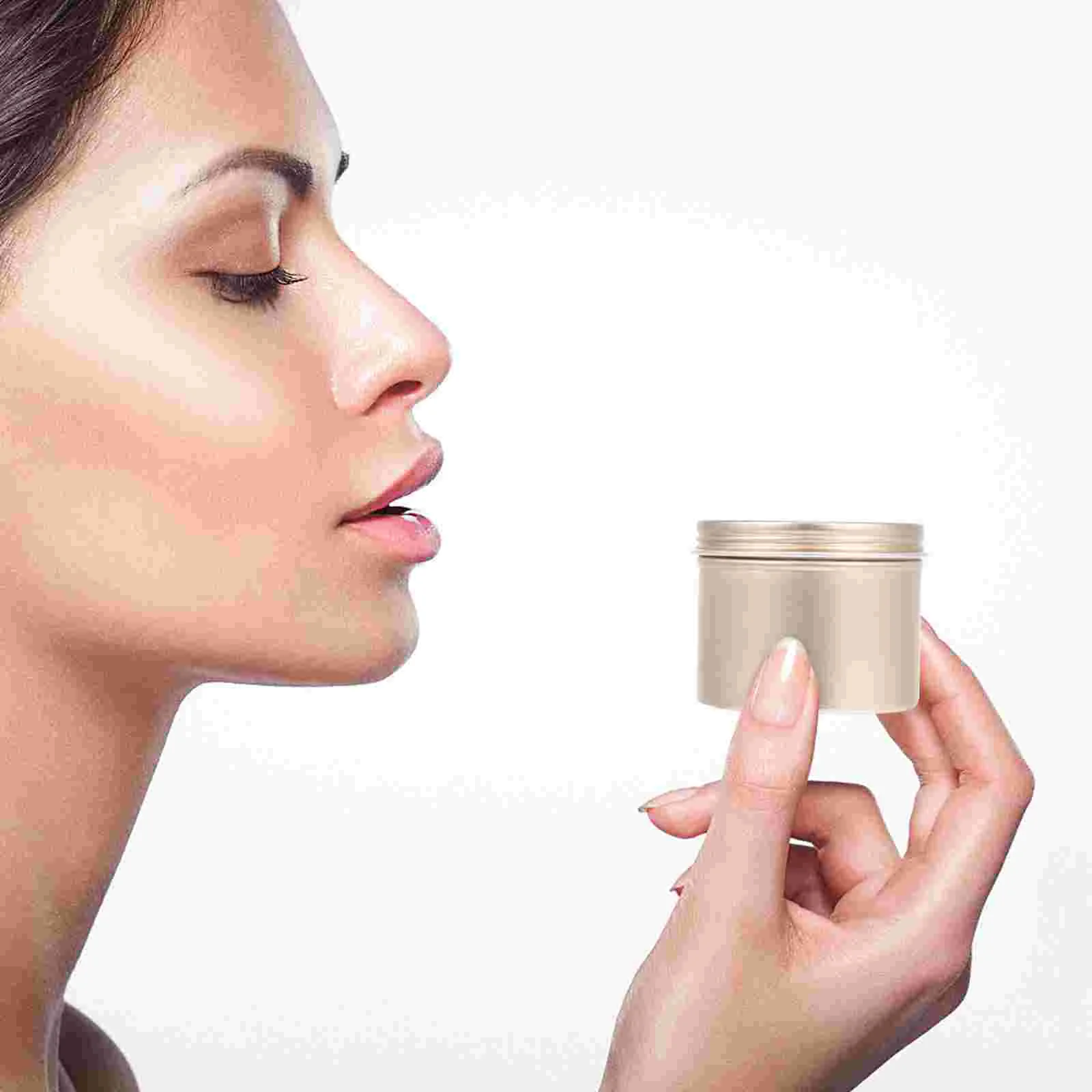 12 Pcs Tin Containers Lids Aluminum Jar Box Cream Lotion Travel Empty Jars Makeup Eyeshadow Cans