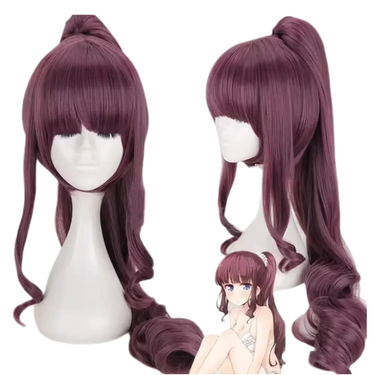 Аниме новая игра! Takimoto Hifumi косплей костюм парик японская школьная форма JK юбка