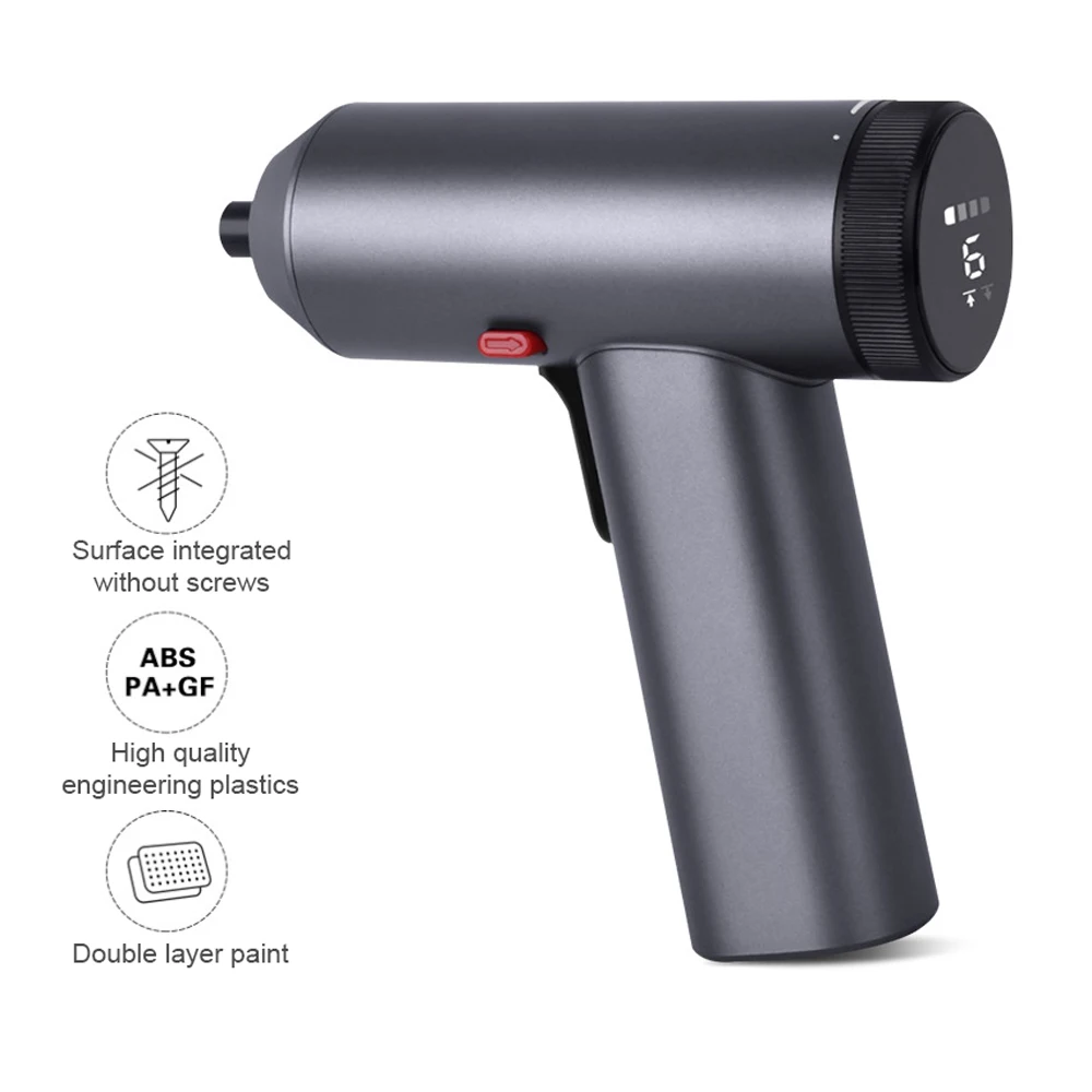 

200rpm Screwdriver Bits Set Multifunctional Screwdrivers Repairing Tool Kit Electric Screw Driver With an LED Display