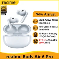 Новинка, TWS-наушники Realme Buds Air 6 Pro с активным шумодавом и поддержкой LDAC
