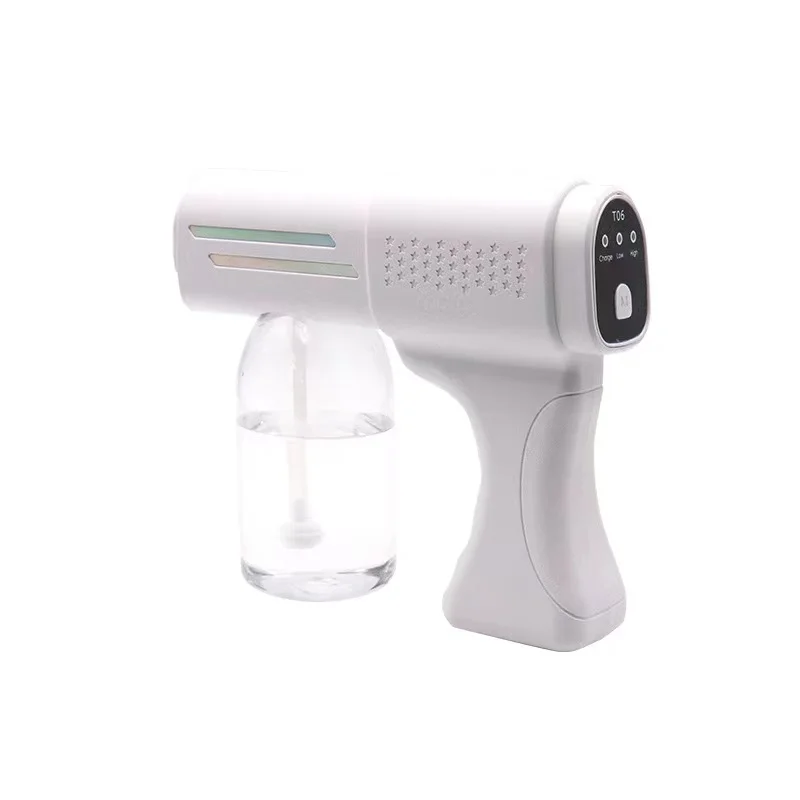 

450ML T06 Mini 2000mAh Electric Disinfection Nano Mist Spray Gun Blower Rechargeable Handheld Disinfection Sprayer
