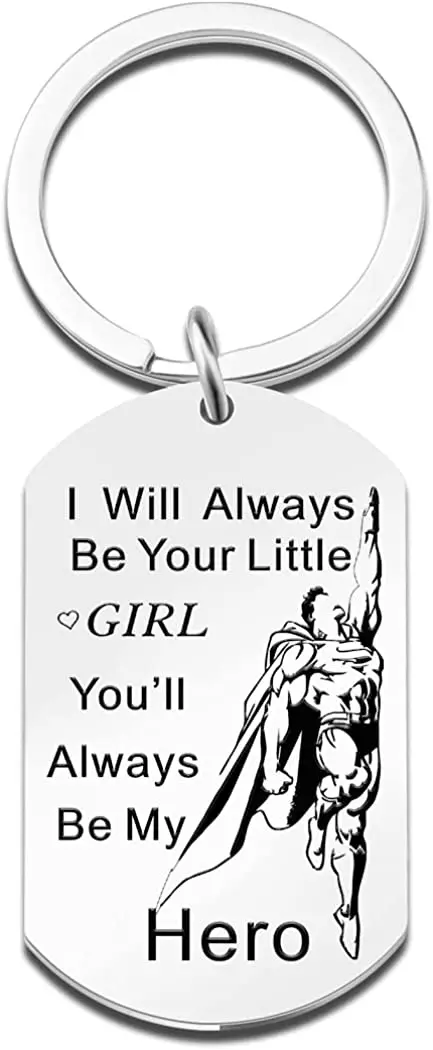 

Модный брелок для ключей с папой подарок от дочери папы герой подарок на день отца папа брелок из нержавеющей стали Сделай Сам оптовая прода...