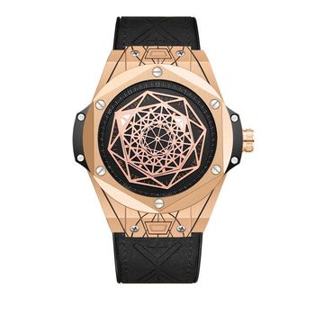 Luxury Watch For Men Top Brand Sports Sillonce Strap Quartz Wrist Watches Male Clock Wristwatch Unique Design Relogio Masculino-37346