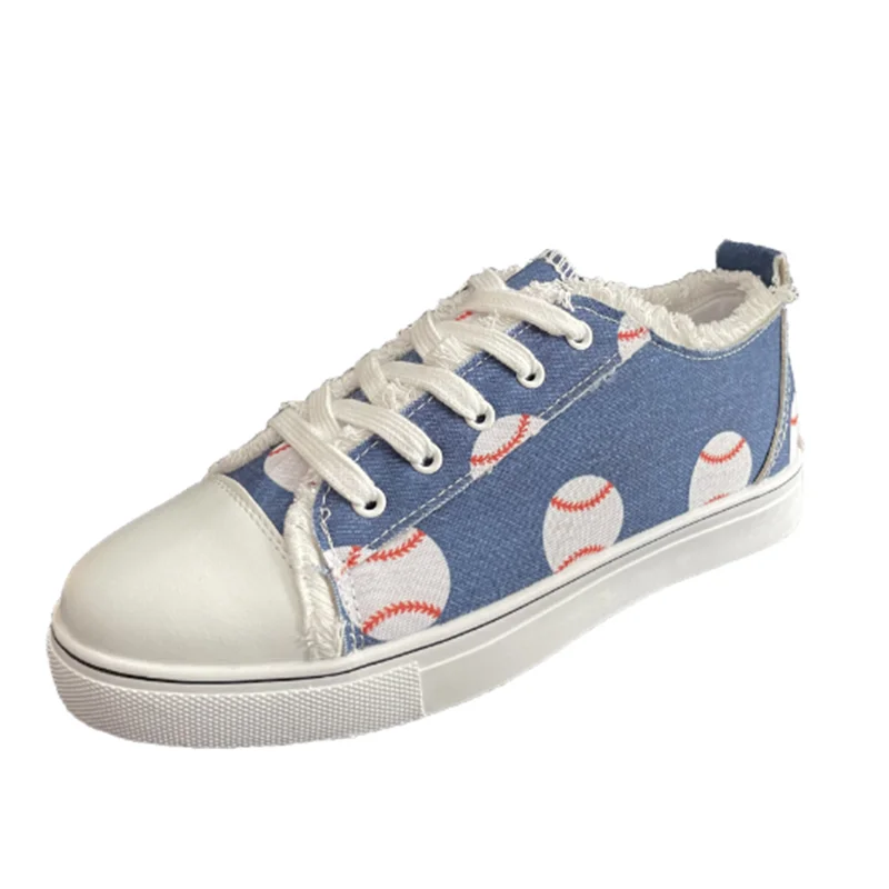 

Парусиновые туфли для женщин, модель 2021 года, модные повседневные туфли на плоской подошве, со шнуровкой и принтом, женские лоферы большого ...