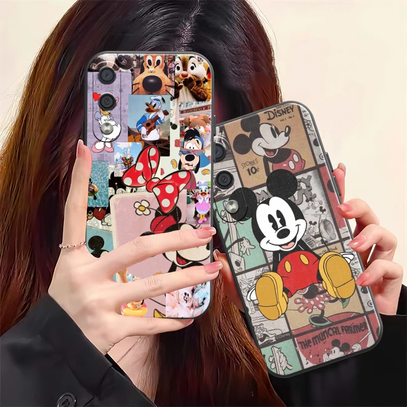 

Чехол для телефона с изображением Диснея Микки Мауса Для Samsung Galaxy S8 S8 PLus S9 S9 Plus S10 S10E S10 Lite 5G Plus, черный чехол из жидкого силикона