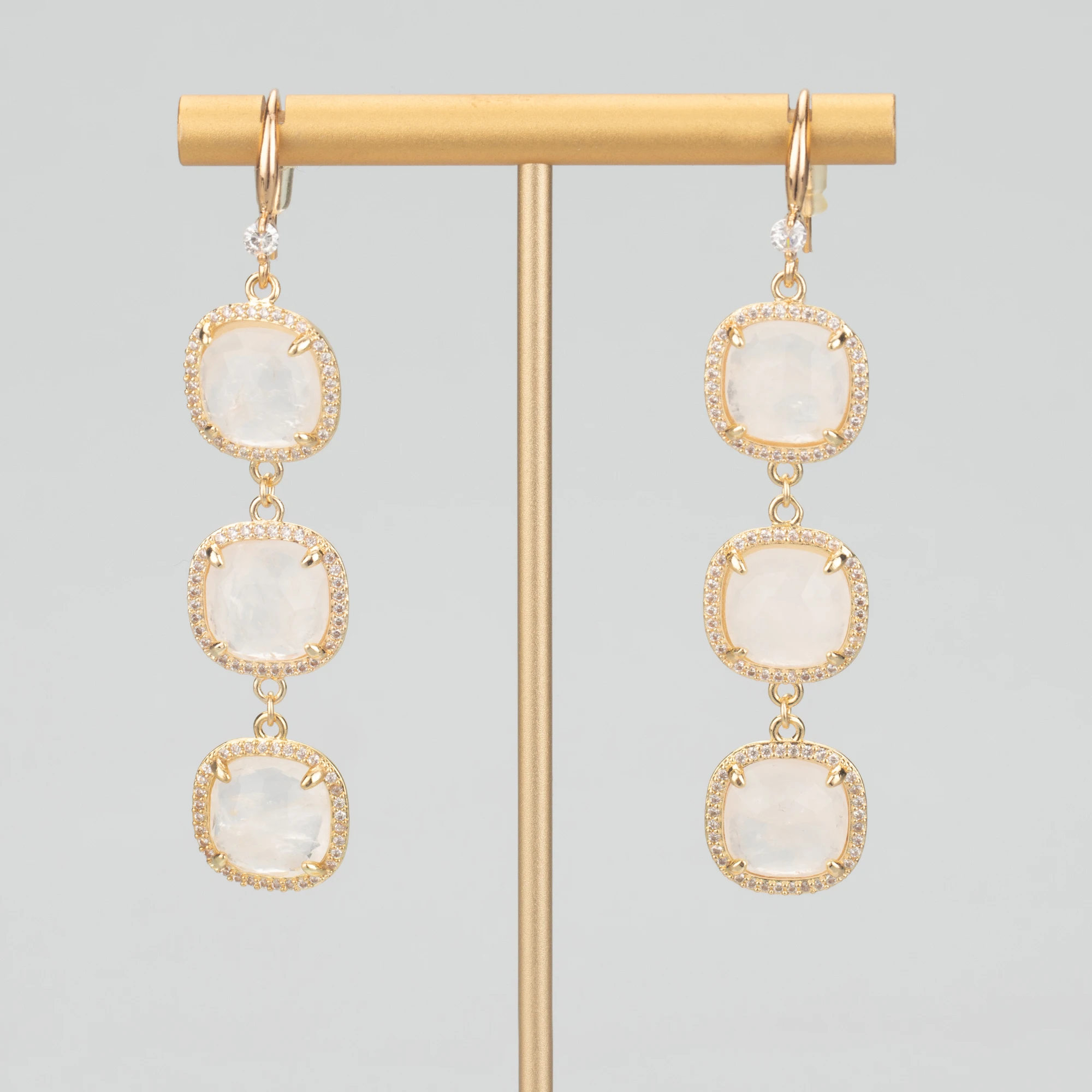 4 шт./партия подвески для ювелирных изделий из меди и золота 18 К