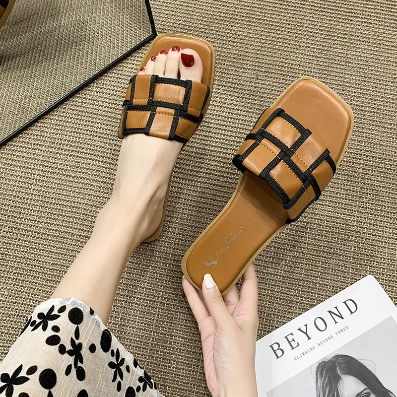 

Women's Shoes 2023 High Quality Open Toe Women's Slippers Summer Casual Women's Shoes Open Toe Shoes Female