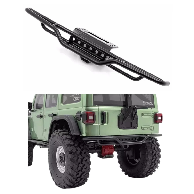 

1/10 Rc Car Metal Tail Bumper for AXIAL SCX10 III JLU Wrangler Body Shells Upgrade Part
