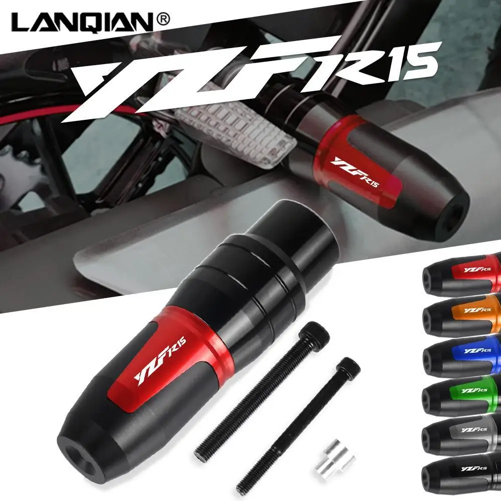 

YZF-R15 Frame Exhaust Sliders Anti Crash Pad Protector FOR YAMAHA YZFR15 2009-2019 Motorcycle Accessories Falling Protection