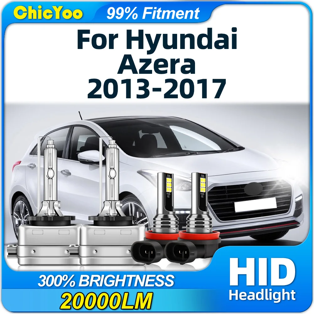 Ксеноновые фары 2013 лм автомобильные D1S Plug And Play ксеноновые лампы для Hyundai Azera 2014 2016