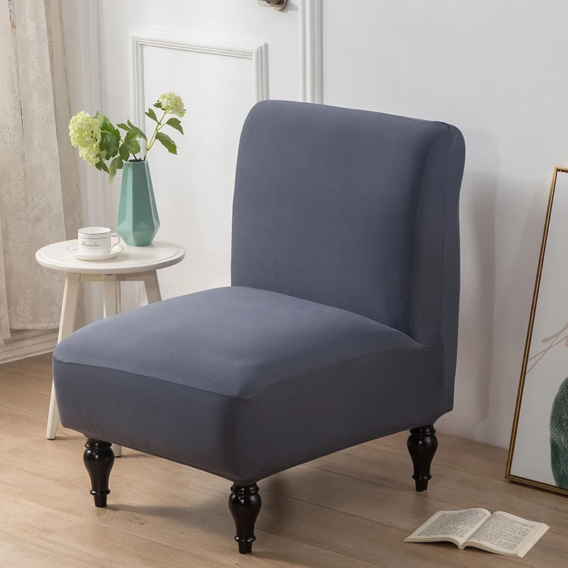 Cover Single Sofa Slipcovers Nordic Solid Color Chairs Cover