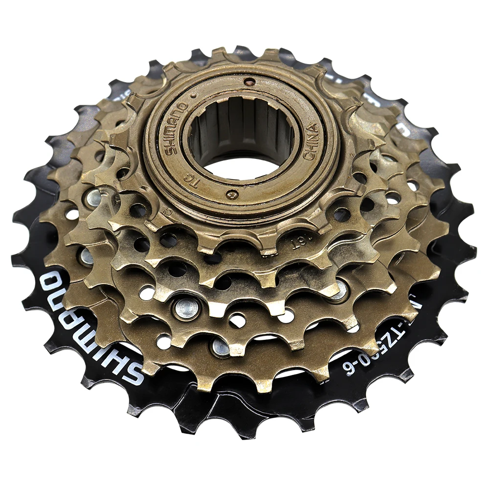 SHIMANO MF-TZ500-6 3x6 скоростей 14-28T велосипедная кассетная звездочка с несколькими