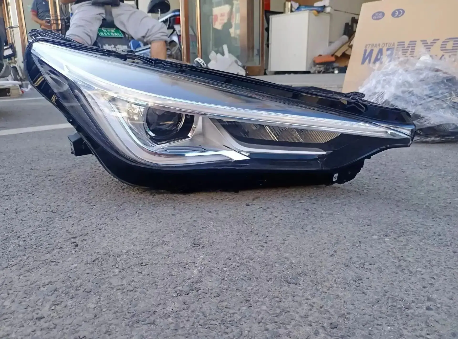 Автомобильные светодиодные фары дневные ходовые огни для Infiniti QX50 сигнал