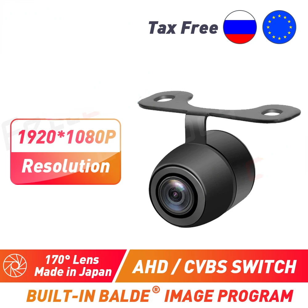 

Vehicle Camera Universal Rear View Camera Waterproof Car Night Vision Reversing Camera Wide View Angle Licence Camera For Vehicl