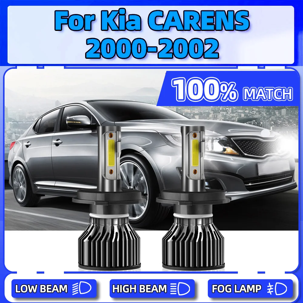 2 шт. лампы для автомобильных фар 6000 лм 2000 к