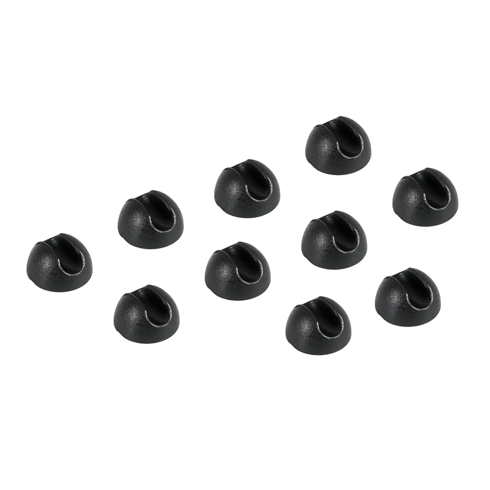 

10 Pieces PVC Chair Foot Protector U Shaped Nonslip Floor Protectors Leg Protection Caps Hairpin Table Legs for Home Bedroom Bar