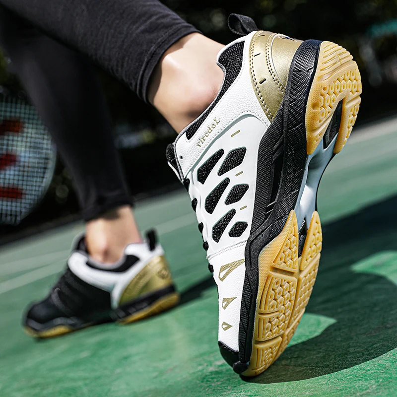 Professional Volleyball Shoes for Men Women Table Tennis Jogging Shoes Badminton Sneakers Training Shoes Plus Size 36-46