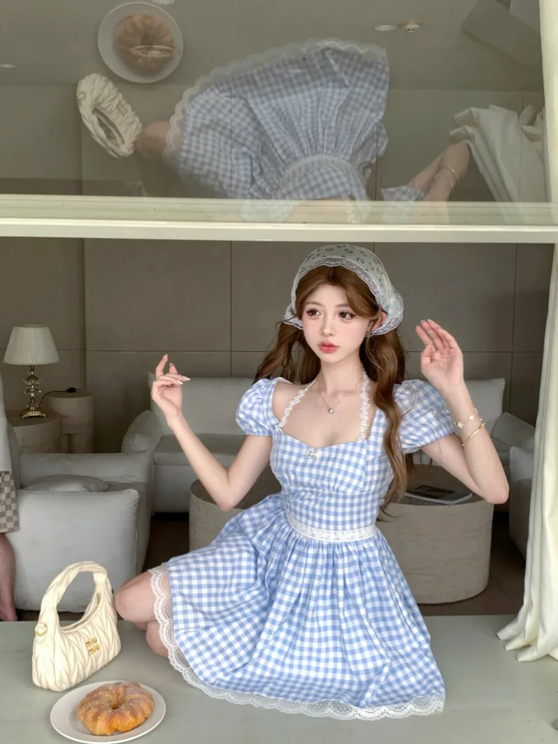 Симпатичное кружевное цельное платье Coigarsam — летние модные повседневные и