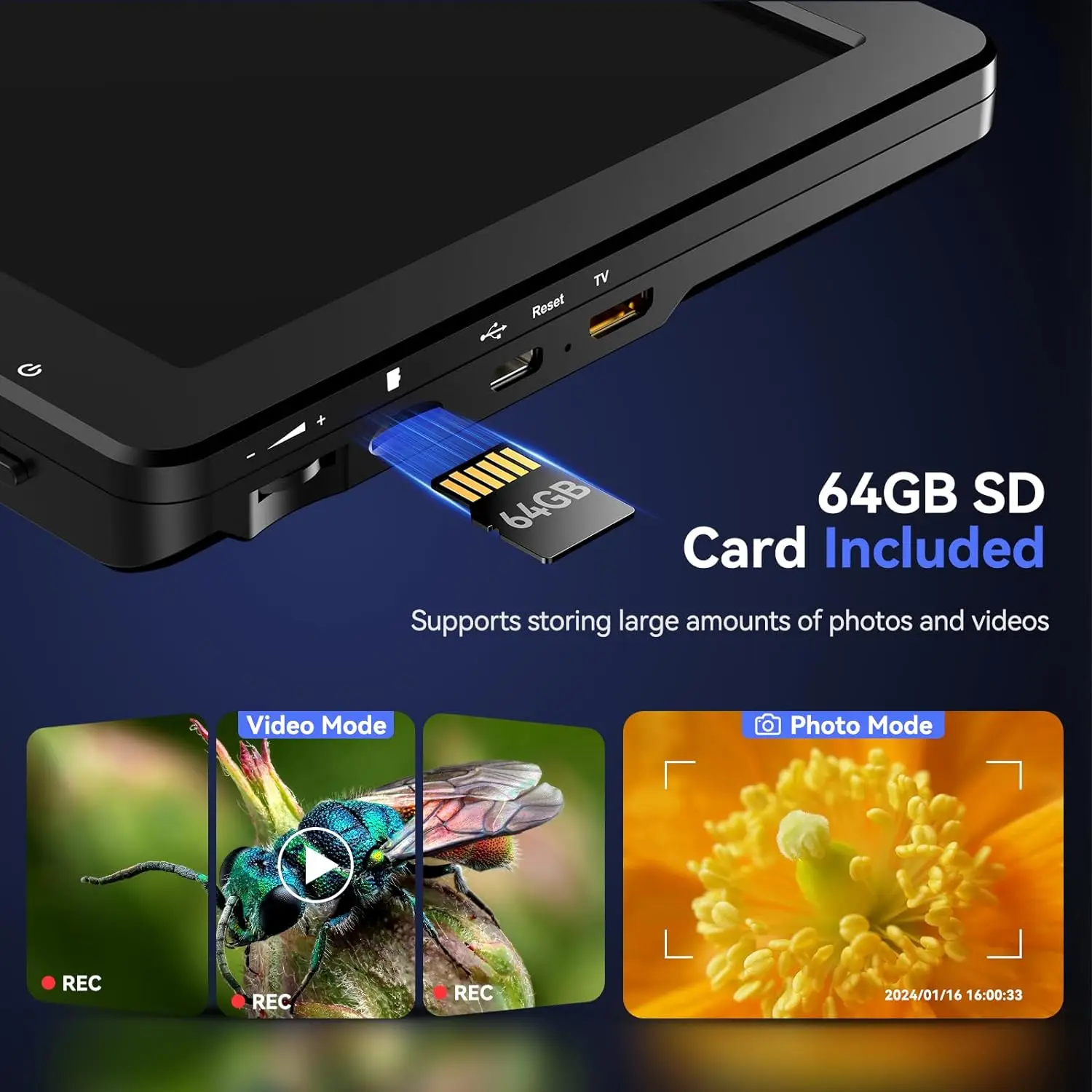 Микроскоп TOMLOV DM9 Max 10 1 &quotHD IPS HDMI