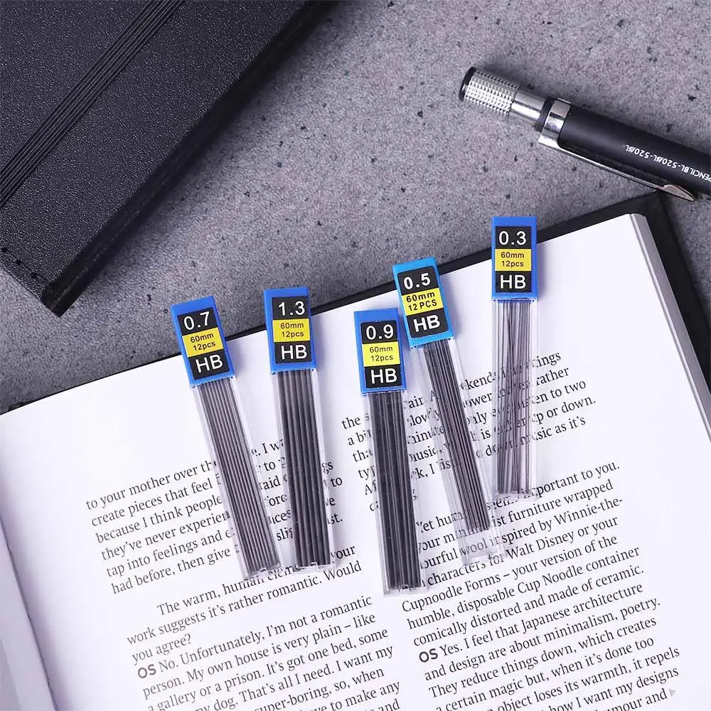 

Stationery Drawing 0.3mm 0.5mm 0.7mm 0.9mm Automatic Pencil Pencil Lead Refill Pencil Refill HB Pencil Refills
