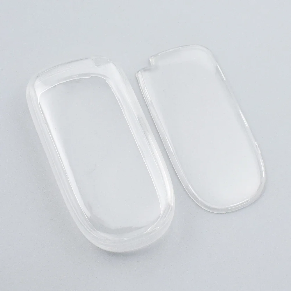 

Для Jeep Renegade Compass Grand Cherokee для Chrysler 300C Wrangler Dodge прозрачный чехол для ключей от автомобиля брелок автомобильные аксессуары