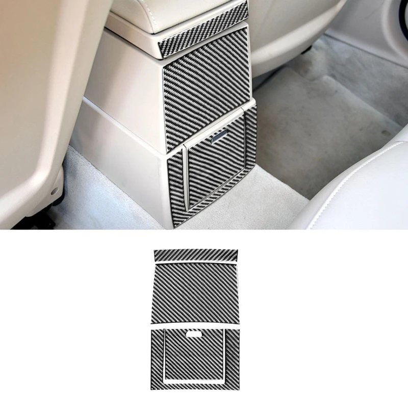 

Мягкая задняя Противоударная панель из углеродного волокна для BMW- X3 E83 2006-2010, декоративная крышка, наклейка, аксессуары