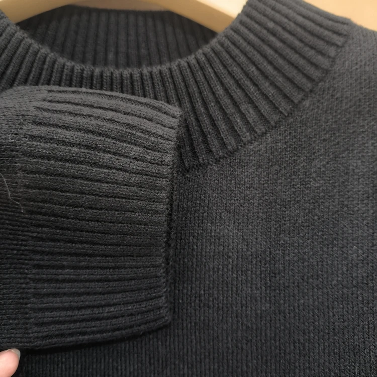 Senjia C/2 Men's round Neck with Wool Knit 7420