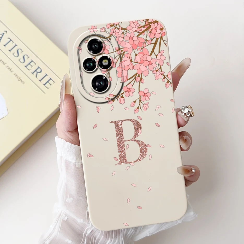 Чехол для Honor 200 Pro ELP-AN00 стильный чехол с 26 буквами мягкий из ТПУ телефона Lite Honor200