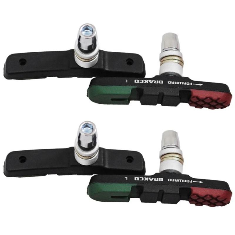 

2X BRAKCO Three-Effect In One Mountain Bike Brake Block Grinding Noise And Pollution Does Not Hurt The Frame Brake Pad