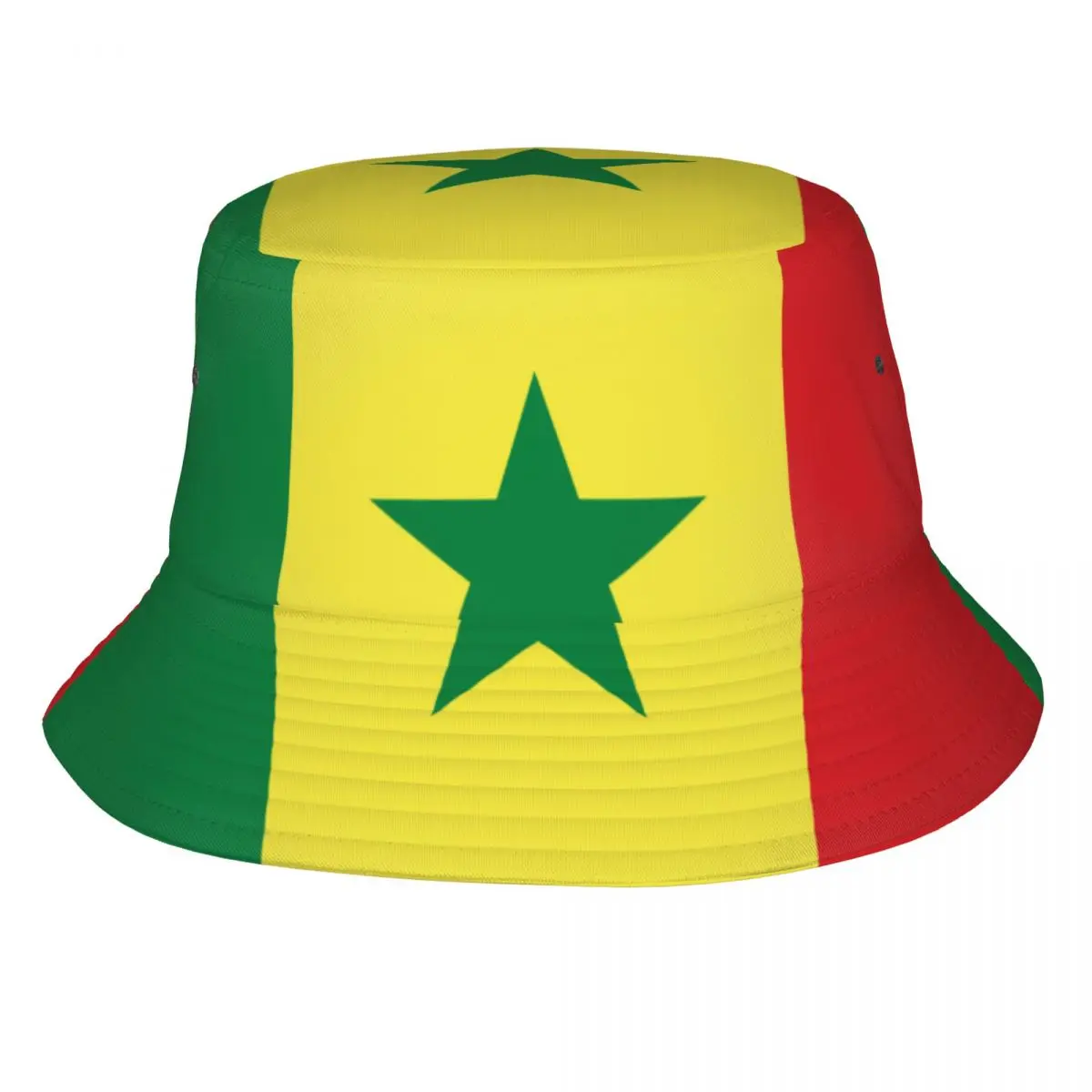

Bucket Hat Unisex Bob Caps Hip Hop Gorros Republic Of Senegal Summer Panama Cap Beach Sun Fishing Hat