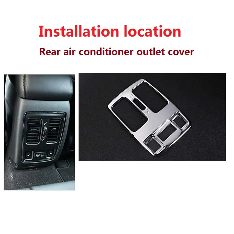 Для Jeep Grand Cherokee 2011 + автомобильный задний кондиционер вентиляционное отверстие