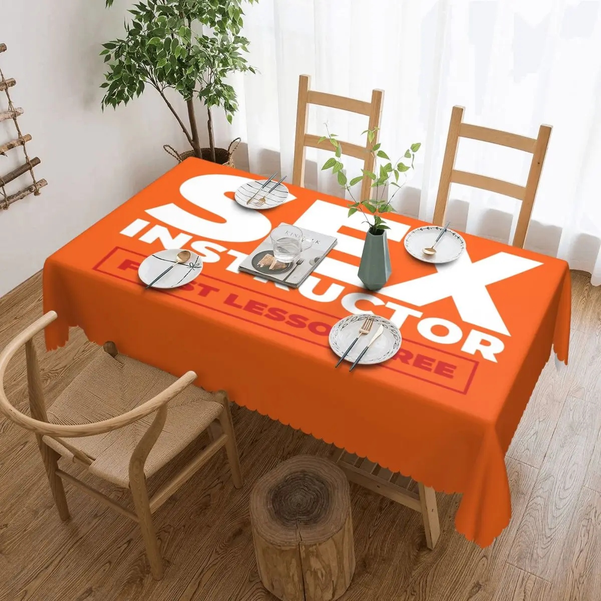 

Прямоугольная Водонепроницаемая скатерть 45-50 дюймов для инструктора по сексу