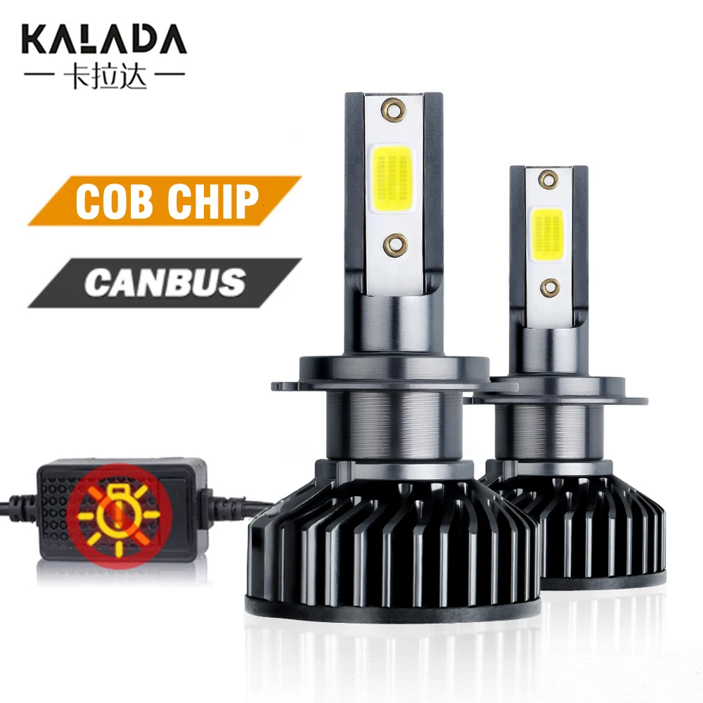 

2x High Power 50W 20000 Lumens H7 Led H4 H1 H11 HB4 HB3 9005 9006 Canbus Car Led Fog Lights Headlight Bulb 6000K White Lamp 12V