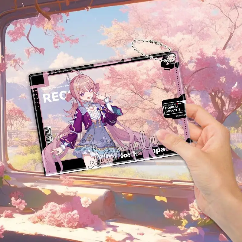 Прозрачный акриловый брелок для ключей Honkai Impact 3 с персонажами Байлу и Ююнь, для женщин и мужчин, подвеска для вечеринок, подарок для девочек (art.: 3920d8eb90fa0) - 3920d8eb90fa0